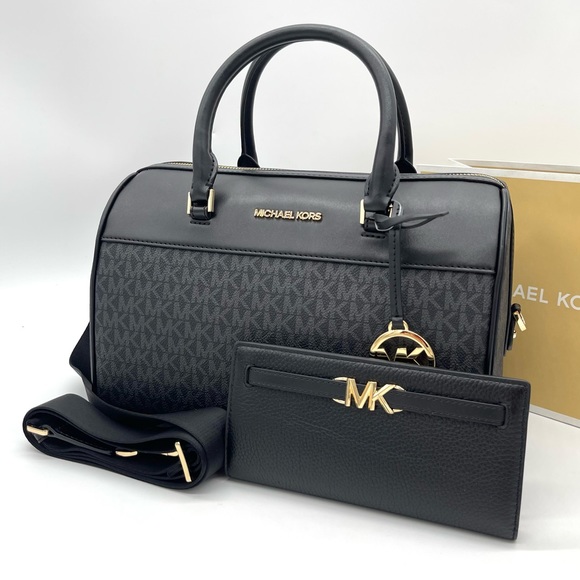 Michael Kors Bags Michael Kors Medium Duffle Satchel Bag Snap